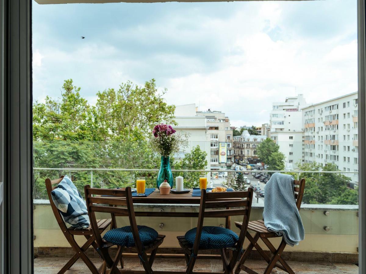 Bright And Spacious Central Apartment- Piata Amzei Bukarest Kültér fotó