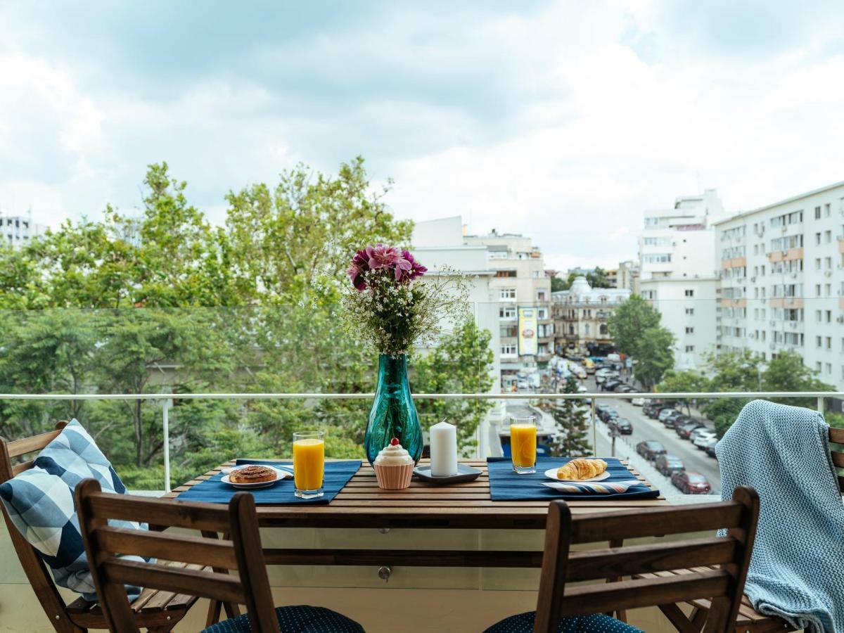 Bright And Spacious Central Apartment- Piata Amzei Bukarest Kültér fotó